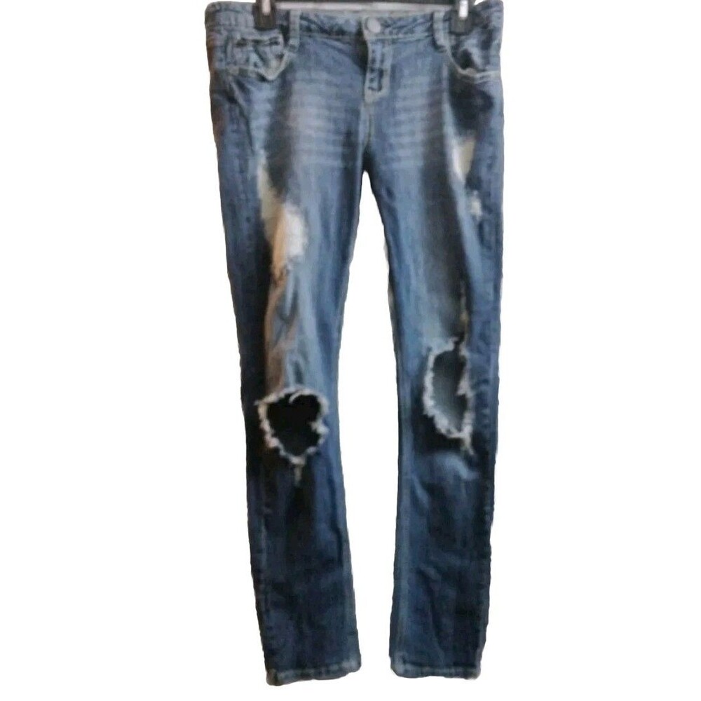 Premiere By Rue 21 Skinny Distressed Jeans